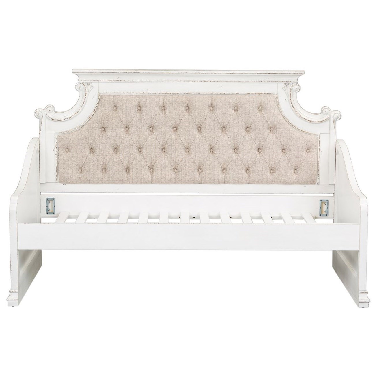 Magnolia oak outlet white twin headboard